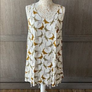 H&M Alligator Shift Dress